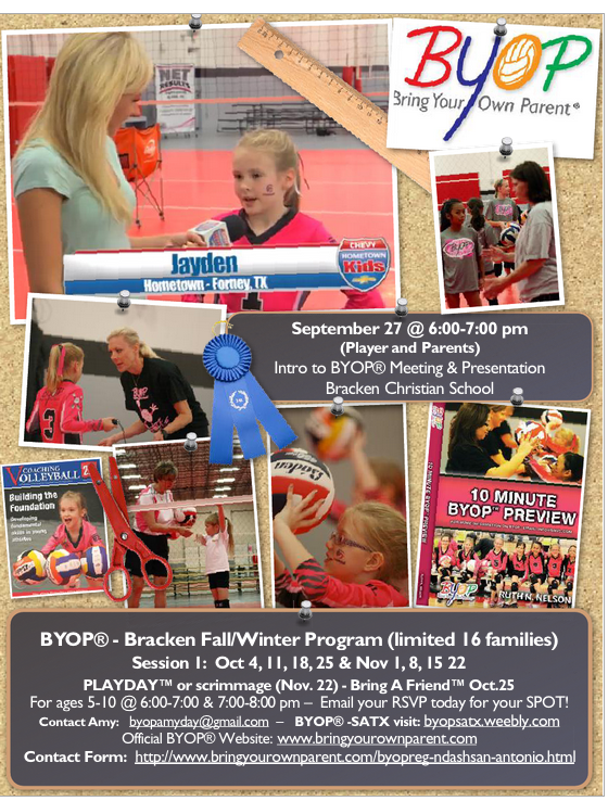Register for BYOP® - San Antonio Volleyball Program